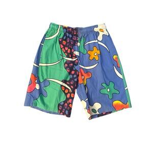 Vintage Men S Jams World Surf Line Hawaii Mokela Blue Shorts Long Floral Print